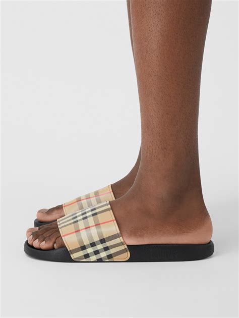 burberry mens slide|burberry sandals for men.